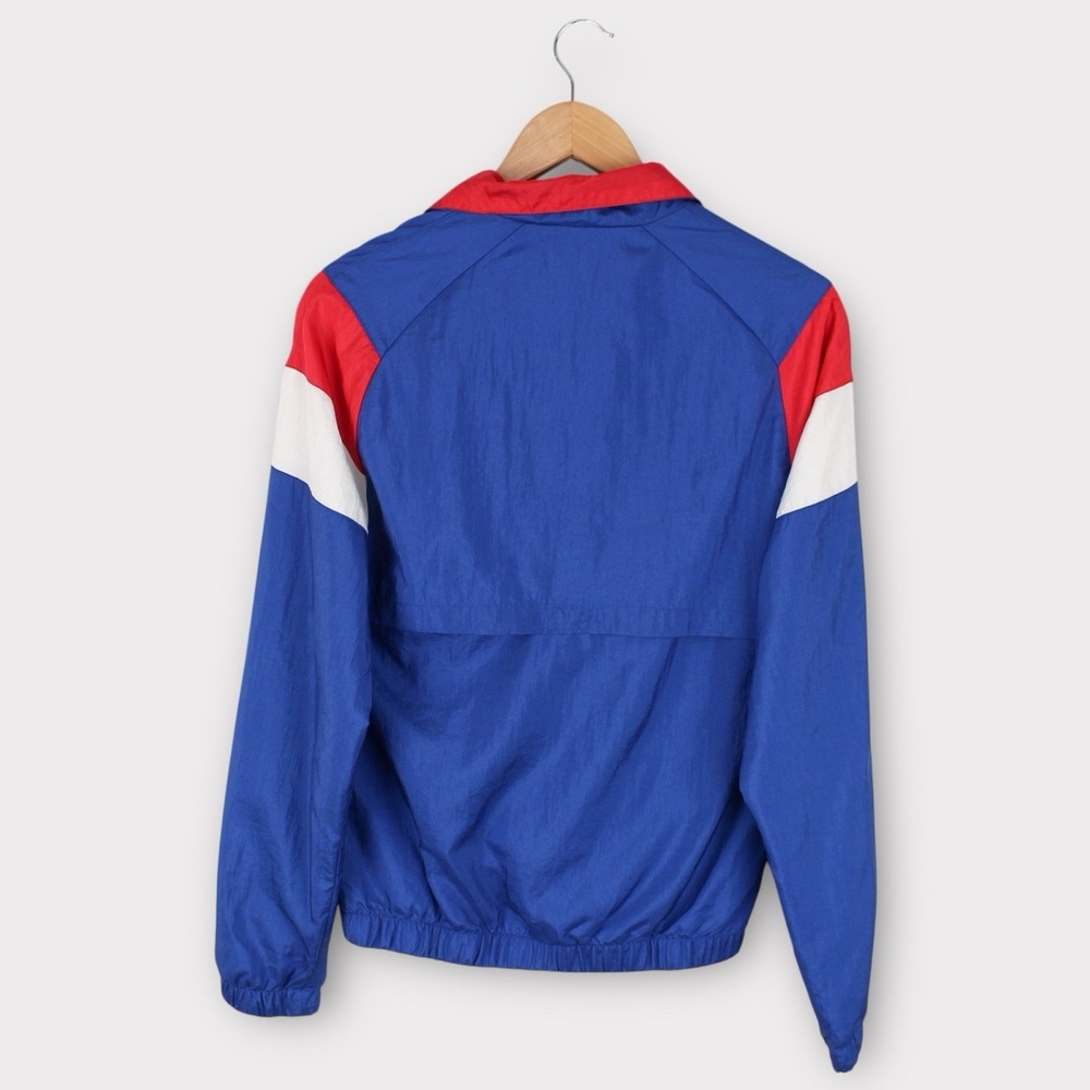 Champion Windbreaker Jacket Red White Blue Colorblock Full Zip XS USA Olympics - Picture 4 of 5
